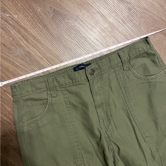 Aeropostale Olive Green Straight Leg Cargo Pants - Picture 2 of 5